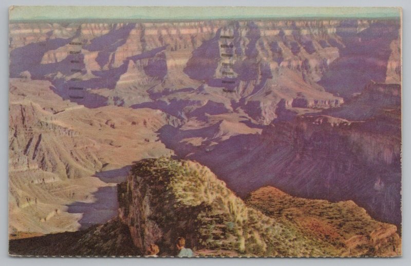 Train Station & Depot~Union Pacific RR CO Pub~Grand Canyon~Vintage Postcard 