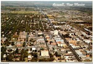 New Mexico Roswell Aerial View