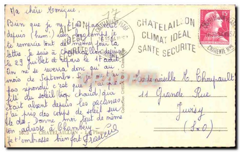 Old Postcard Chatelaillon