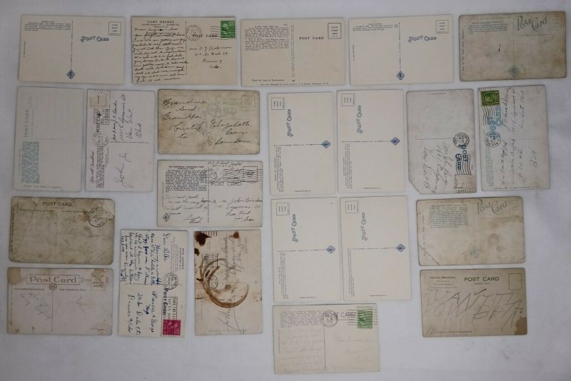 Vintage Postcards U.S. Buildings Chrome Illustrated 