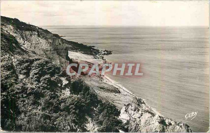 Modern Postcard Villers sur Mer Calvados Cliffs