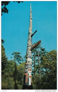 World's Tallest Totem Pole, Beacon Hill Park, VICTORIA, British Columbia, Can...