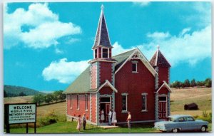 Postcard - Middle Ridge Methodist Church - Wellsboro, Pennsylvania