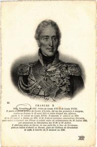 CPA Charles X - Nea VERSAILLES du 1757 Frere de Louis XVI et de (359435)