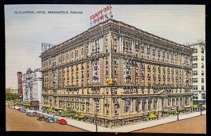 Vintage Postcard 1930-1945 Claypool Hotel, Indianapolis, Indiana (IN)