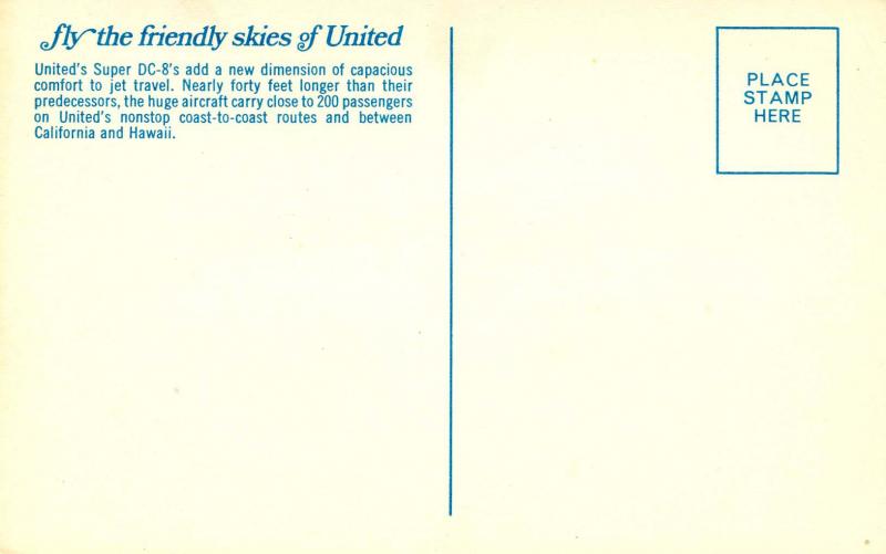 United Airlines - Super DC8   (Aviation)