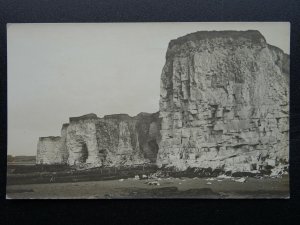 Kent MARGATE CLIFFS - Old RP Postcard by G.E. Houghton