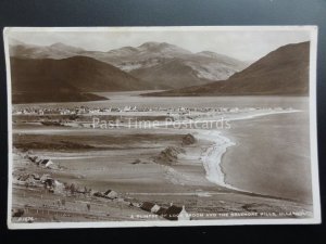 Scotland: ULLAPOOL A Glimpse of Loch Broom & Braemore Hills c1937 RP