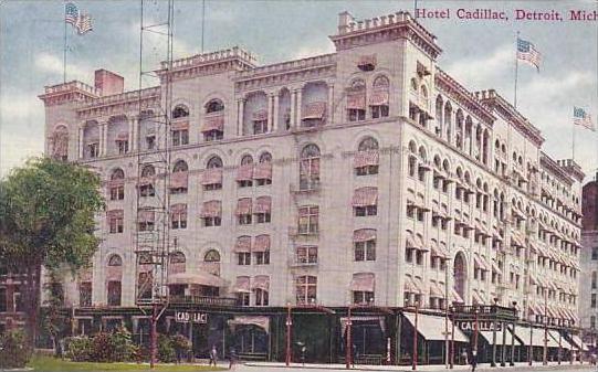 MIchigan Detroit Hotel Cadillac
