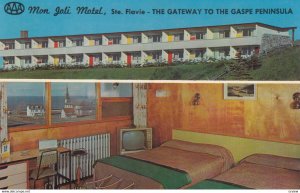 STE. FLAVIE , Quebec , Canada ,1950-60s ; Mon Joi Motel