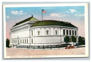 Vintage 1920's Postcard Panoramic View Corcoran Gallery of Arts Washington DC