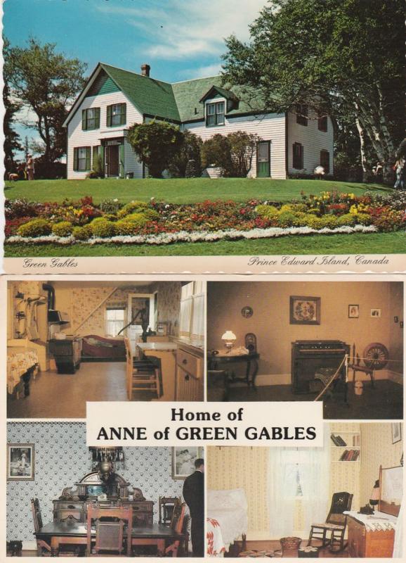(4 cards) Anne of Green Gables - Cavendish PEI, Prince Edward Island, Canada