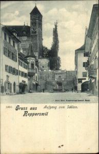 Gruss Aus Rapperswil Switzerland c1900 Postcard