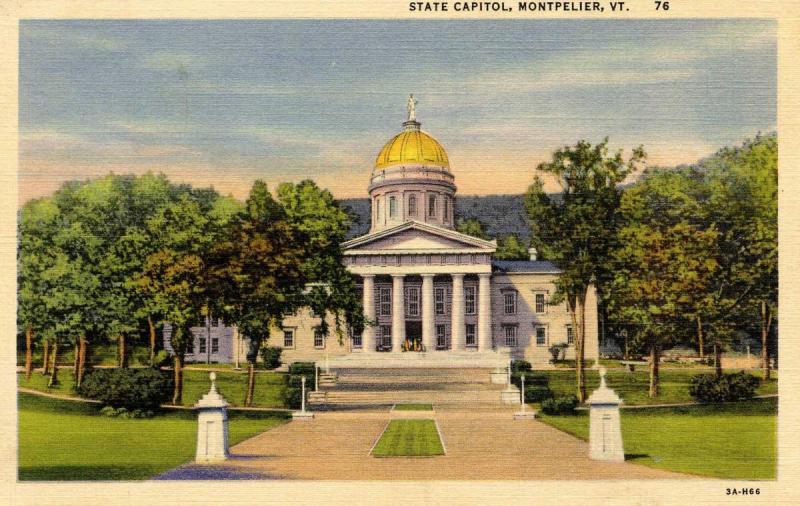 VT - Montpelier. State Capitol