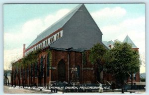 PHILLIPSBURG, NJ ~ ST. PHILIP & ST. JAMES Catholic Church ca 1910s  Postcard