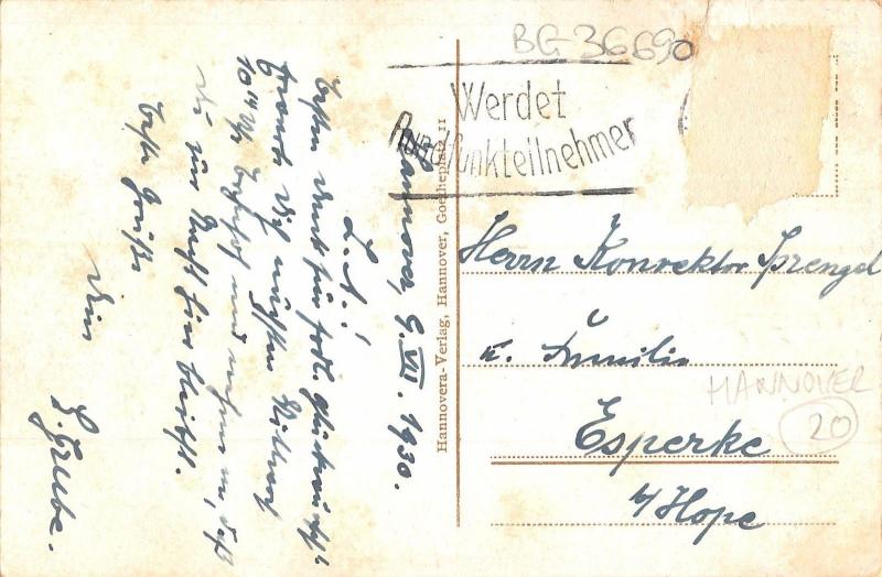 BG36690 hannover herrenhausen chariot nice card  germany