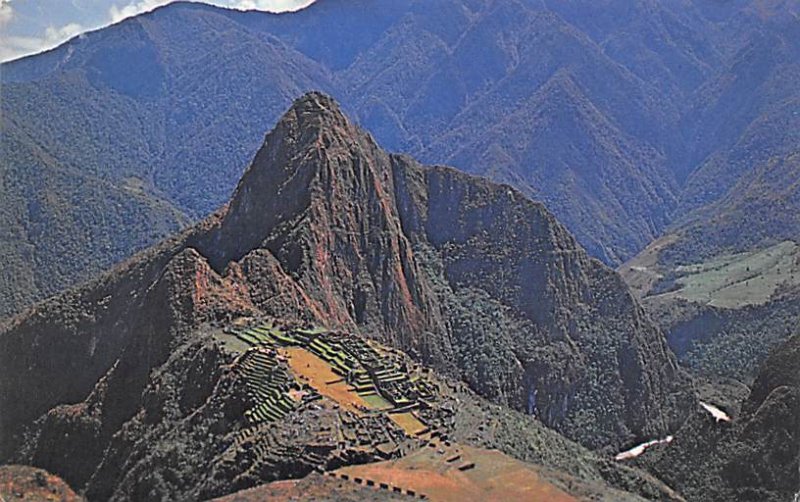 General View of the Ruins Machupicchu Postal Used Unknown 
