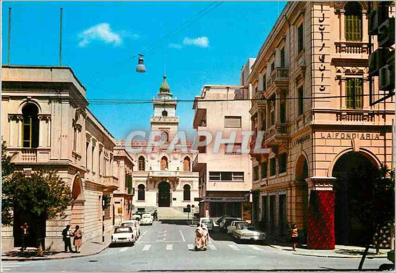 Postcard Modern Tripoli Ministero degli esteri palazzo