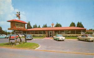 St. Augustine Florida 1950s Postcard Alexander's Ranch House Restaurant