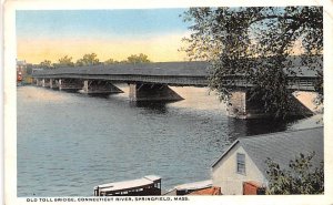 Old Toll Bridge Connecticut River - Springfield, Massachusetts MA