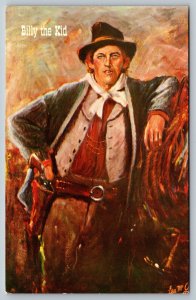 Postcard Gunfighters Of the Old West - Billy The Kid