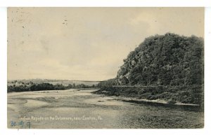 PA - Easton. Indian Rapids on the Delaware River ca 1905  