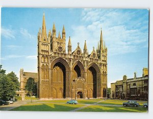 Postcard Peterborough Cathedral England