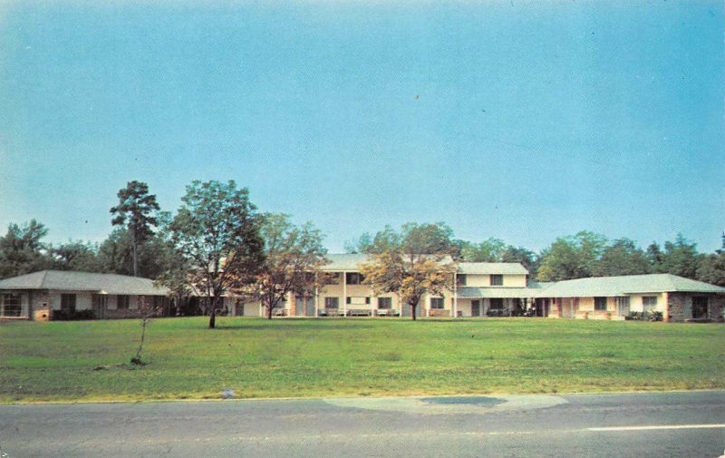 ALBANY, Georgia GA  ~ RADIUM SPRINGS INN  Roadside Motel VINTAGE Chrome Postcard