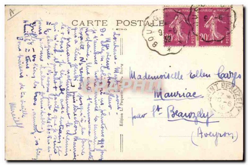 Postcard Old Bressane Folklore