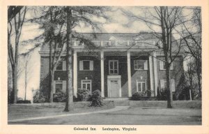 Lexington Virginia Colonial Inn Vintage Postcard AA16702