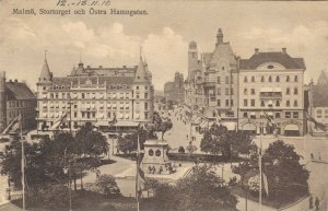 Sweden Malmö Stortorget och Östra Hamngatan 03.84