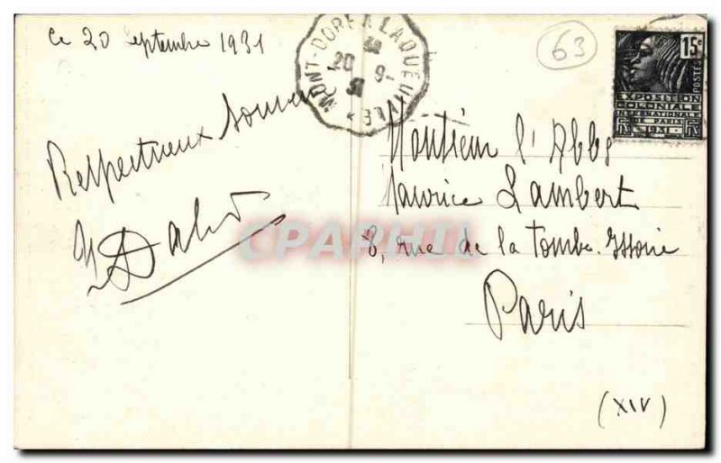 La Bourboule Old Postcard General view