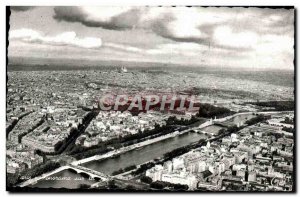 Modern Postcard On The Seine Paris Panorma