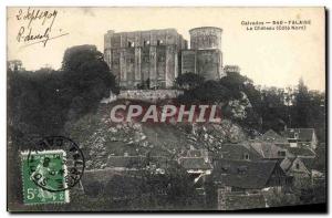 Old Postcard Falaise Chateau