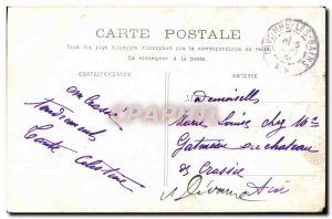 Old Postcard A Thought in Paris