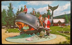 Vintage Postcard 1962 Santa's Village, The Whale, Jefferson, New Hampshire (NH)
