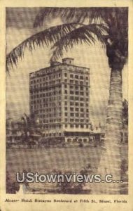 Alcazar Hotel - Miami, Florida FL