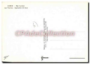 Modern Postcard Dax Les Thermes Application Mud