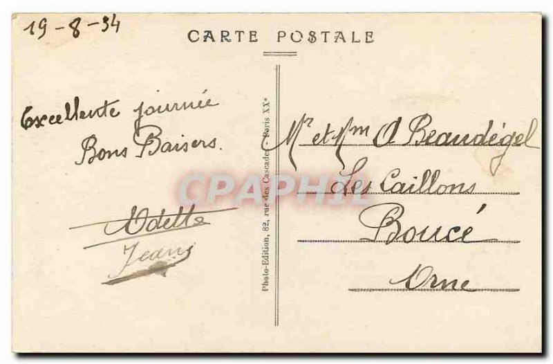Old Postcard Auvers sur Oise S and O Pointe de lle