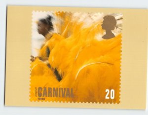 Postcard Carnival (Yellow Masquerade), Royal Mail