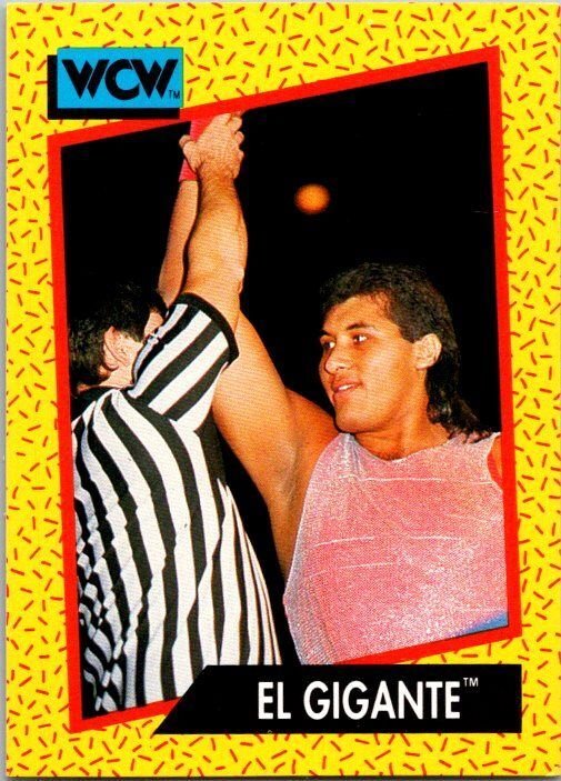 1991 WCW Wrestling Card El Gigante sk21152