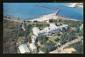 Kennebunkport, Maine/ME Postcard, Aerial View Of The Colony Resort-Hotel, 1954!