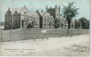 DECATUR, IL Illinois   JAMES MILLIKIN University   1910  Photoette     Postcard