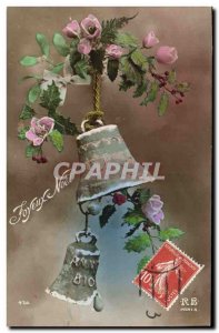 Postcard Old Bell Christmas