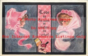 Cobb Shinn, CWP 1910, Lobe is the Same In Ginghara as Velvet