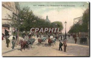 Paris - 9 - Boulevard Bonne Nouvelle Old Postcard