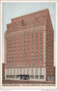 New York City Hotel Chesterfield 1945