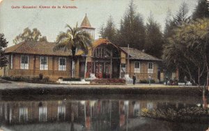Quito Ecuador Kiosco de la Alameda Vintage Postcard AA109275