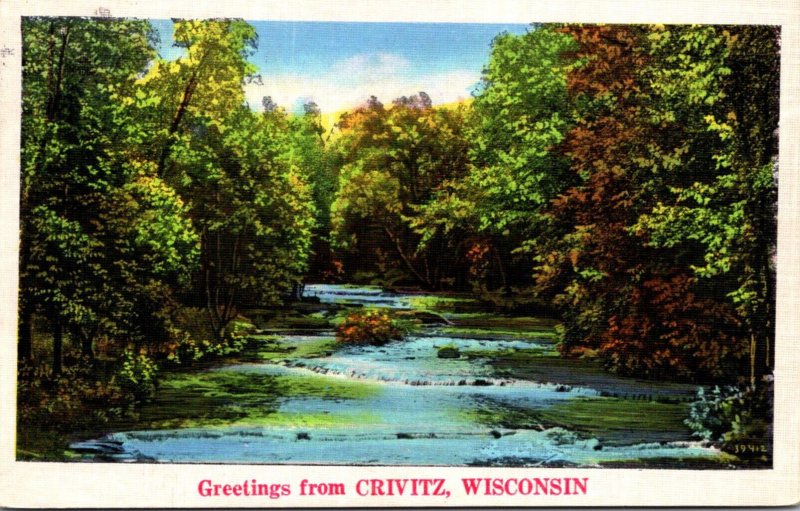 Greetings From Crivitz Wisconsin 1933