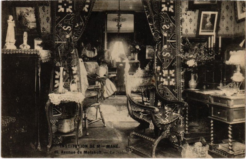 CPA PARIS 16e 65, Avenue Malakoff Inst. de Mme Mahe (1249576)